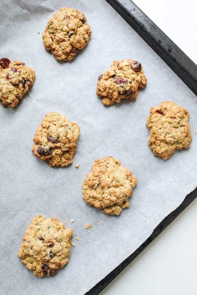 12 Delicious Easy Cookie Recipes for Easter 2 Oatmeal and Cranberry Cookies
