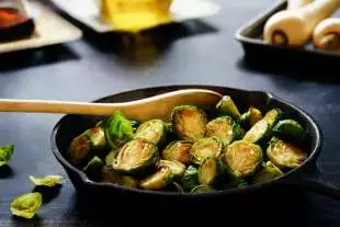 Brussel sprouts with mustard