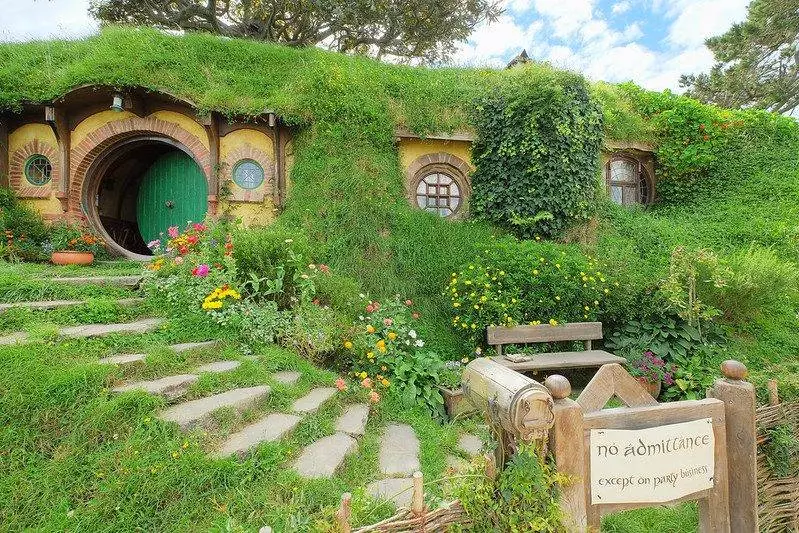 Bilbo's house at hobbilton